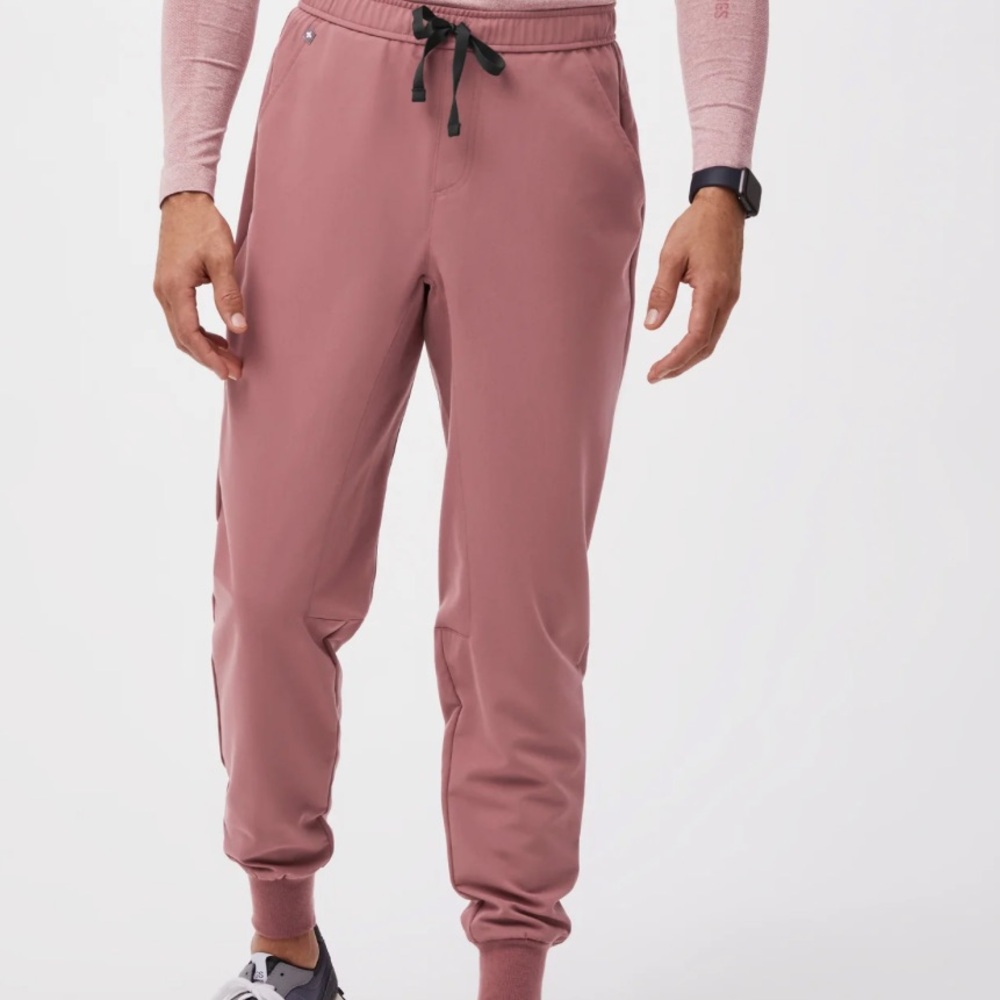 FIGS Tansen Jogger Scrub Pants. Mauve. Size M.